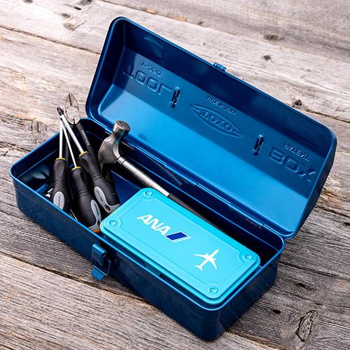 ANAオリジナル＞ロゴ入りツールボックス（T-190）ライトブルー | ANA