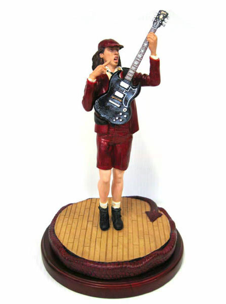 ギターヒーロー AC/DC アンガス・ヤング スタチュー 単品[KnuckleBonz