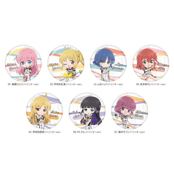 アニメ「ぼっち・ざ・ろっく！」 缶バッジ 02 第2弾 7個入りBOX[CS