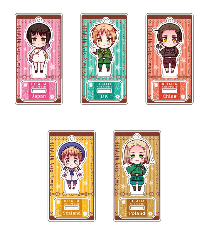 ヘタリア Axis Powers」 トレーディングアクリルスタンド Vol.2 10個