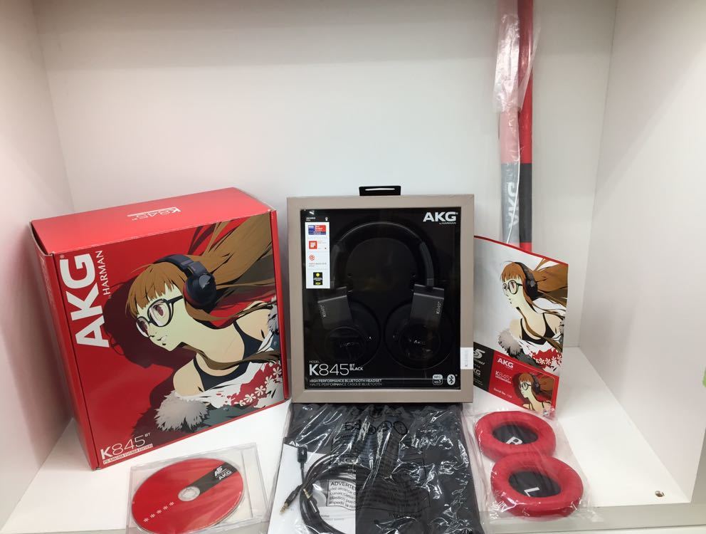 ペルソナ5 【ジャンク】 ヘッドフォン 佐倉双葉 ワイヤレスヘッドホン