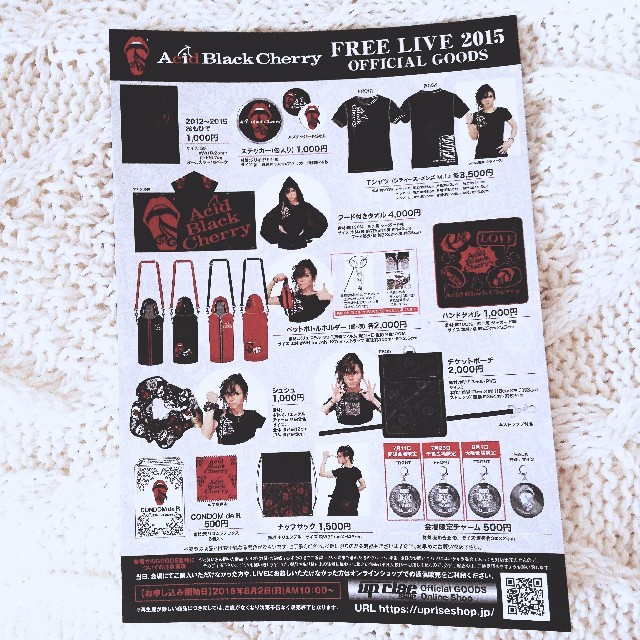 Acid Black Cherry グッズパンフレットの通販 by まかろに｜ラクマ