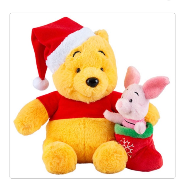 くまのプーさん - ディズニー プーさん クリスマス ぬいぐるみセットの