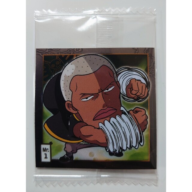 ONE PIECE アラバスタ 初期 ブロマイド カード クロコダイル Mr.3 ONE