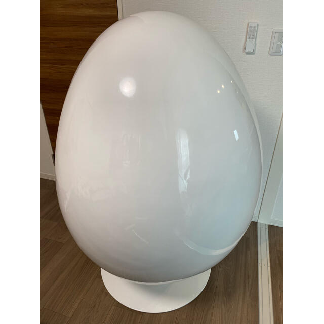 ボールチェア 卵型 椅子 ホワイトニングの通販 by ろい's shop｜ラクマ