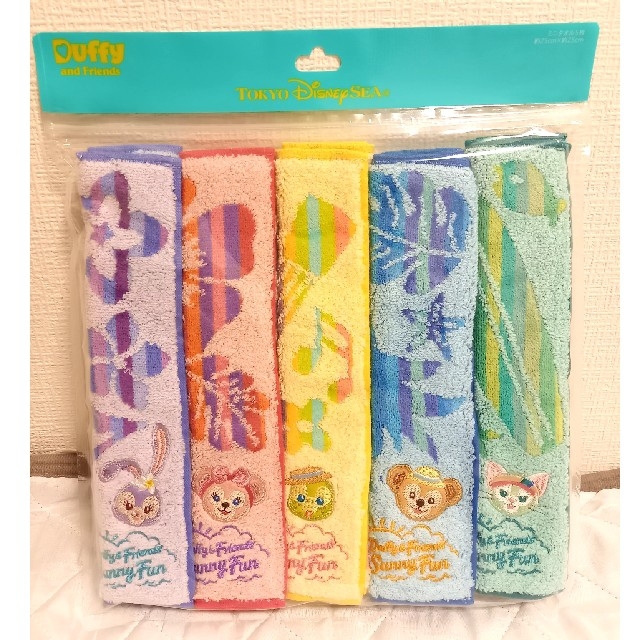 ダッフィー - 【新品】ディズニーダッフィフレンズ タオルハンカチ