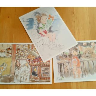 ジブリ - 三鷹の森ジブリ美術館 起こし文はがき ポストカードの通販 by