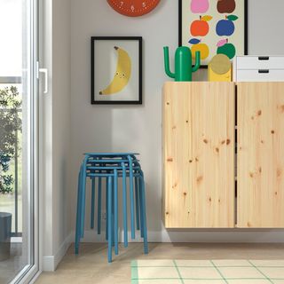 IKEA - 【新品・未開封】IKEA MOLGER 収納スツール・ランドリー