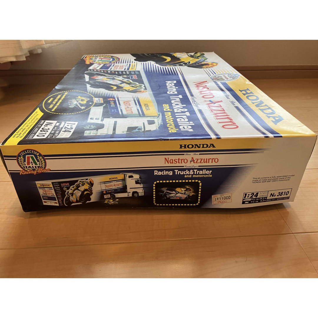 イタレリ 1/24 ホンダ レーシング トラック&トレーラーの通販 by