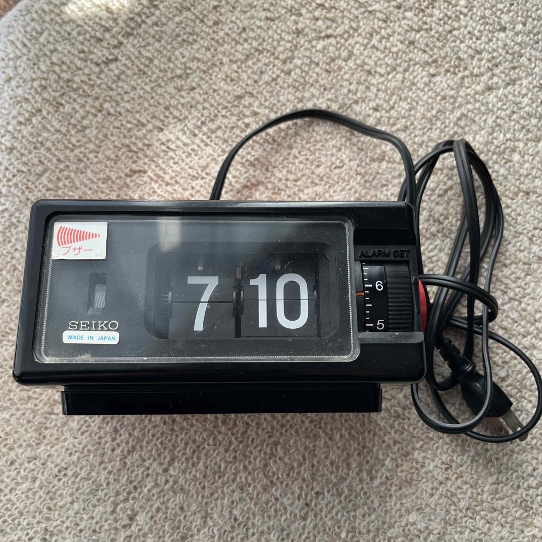 SEIKO - セイコウ SEIKO パタパタ時計 昭和 目覚まし レトロの通販 by