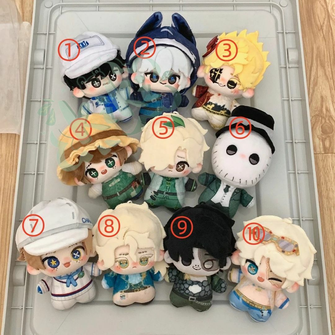 着せ替えぬいぐるみ 第五人格 韓国風 ぬいぐるみ 10cm No.BA02Cの通販