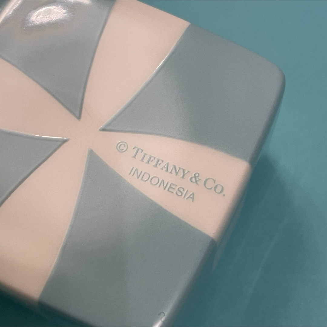 Tiffany & Co. - 未使用保管品 ティファニー ミニ ブルー ボウ