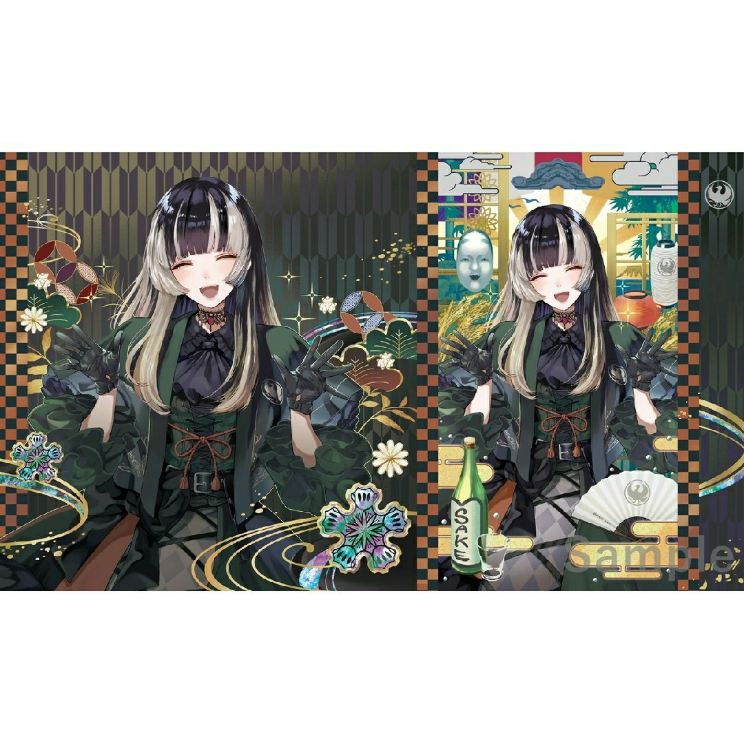 ホロライブ 儒烏風亭らでん スリーブ プレイマット セットの通販 by