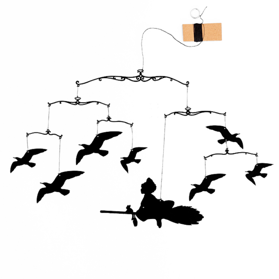 ジブリ - 魔女の宅急便♡シルエットモビール♡完売品の通販 by