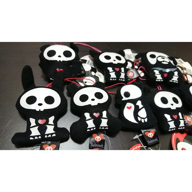 Skelanimals スケルアニマルズ ストラップ ぬいぐるみ 8体セットの通販