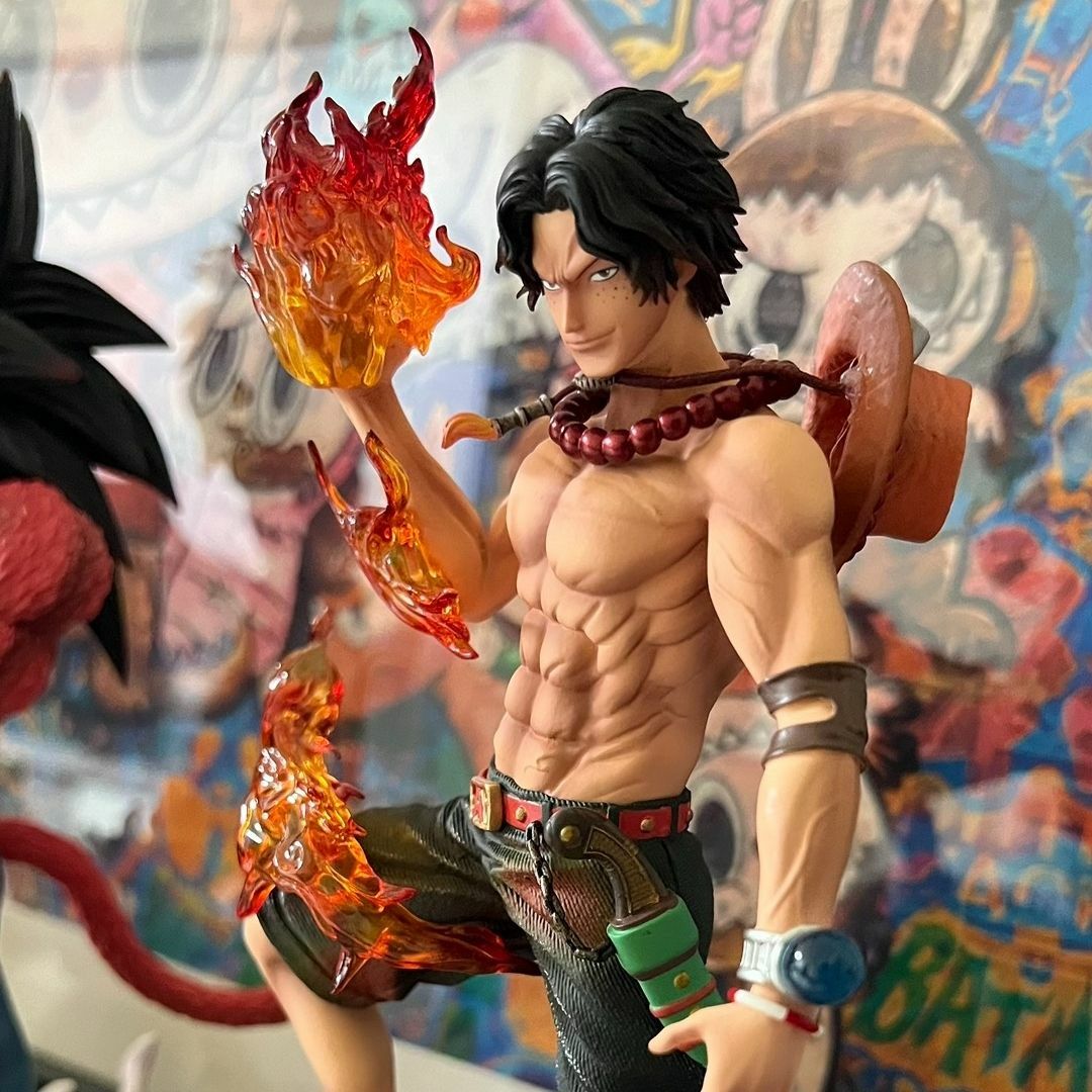 ワンピース エース フィギュア ガレージキット 塗装済み完成品の通販