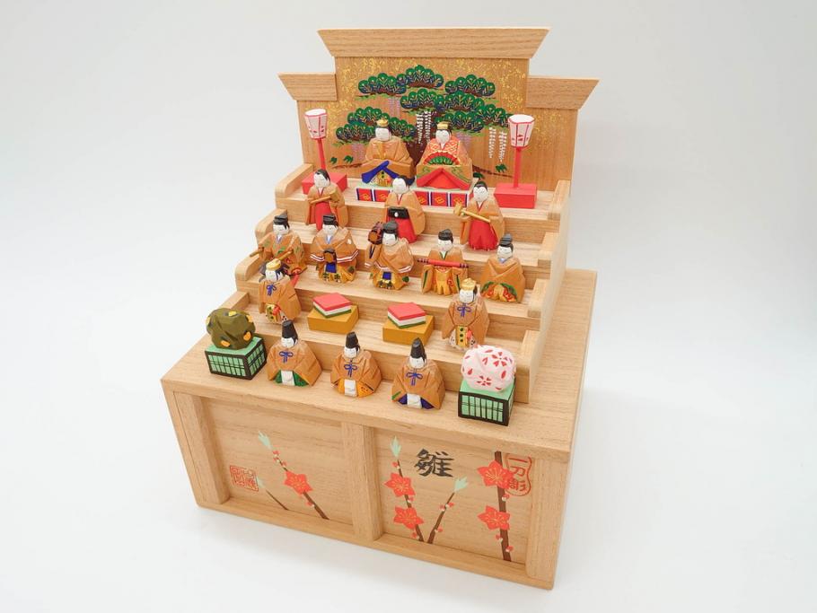 公式】アンティーク家具ラフジュ工房商品詳細ページ奈良人形 一刀彫