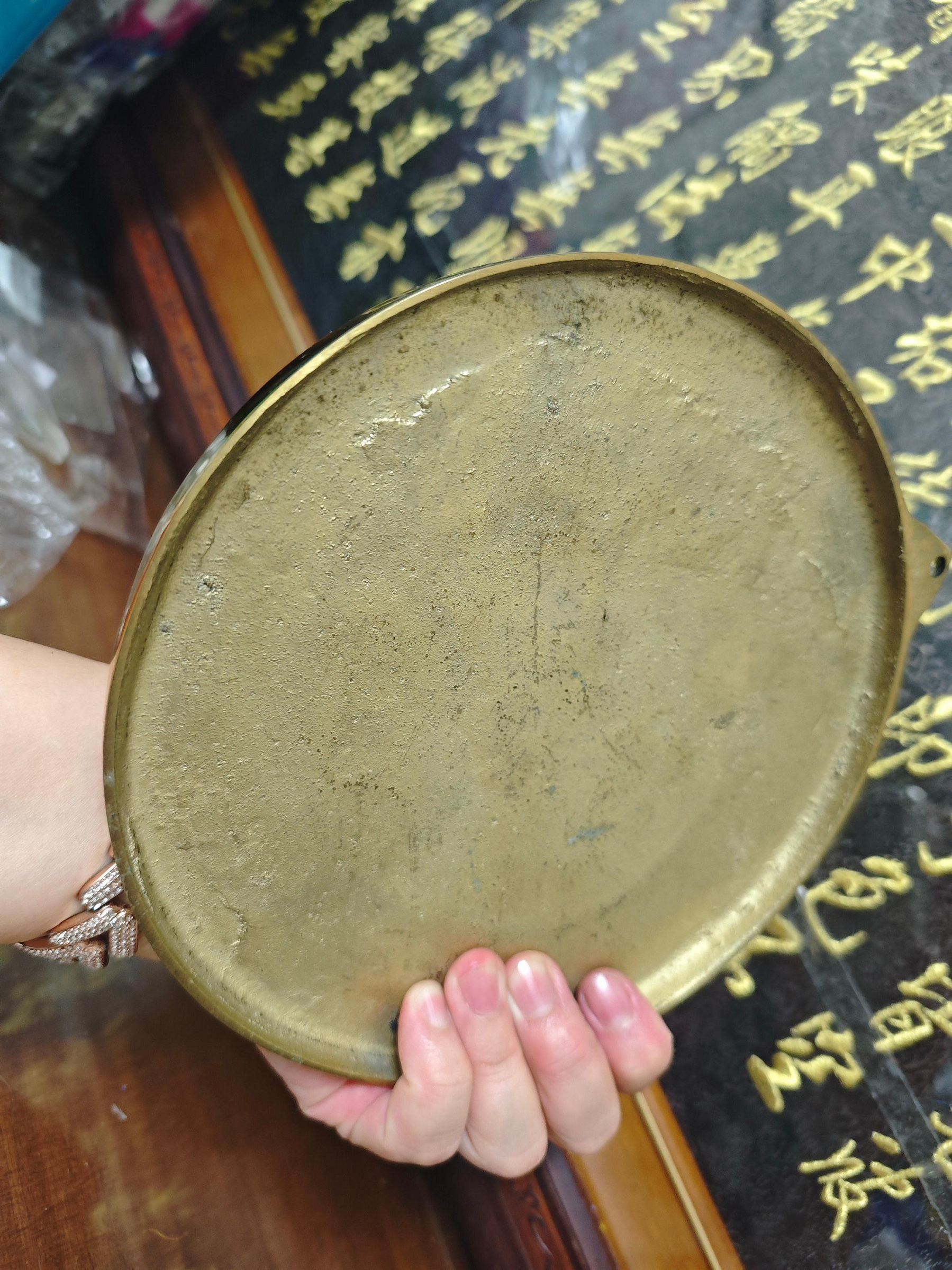 靜福緣】精品銅製『銅太極八卦鏡』台灣製6寸消災祈福化煞避邪招財鎮宅