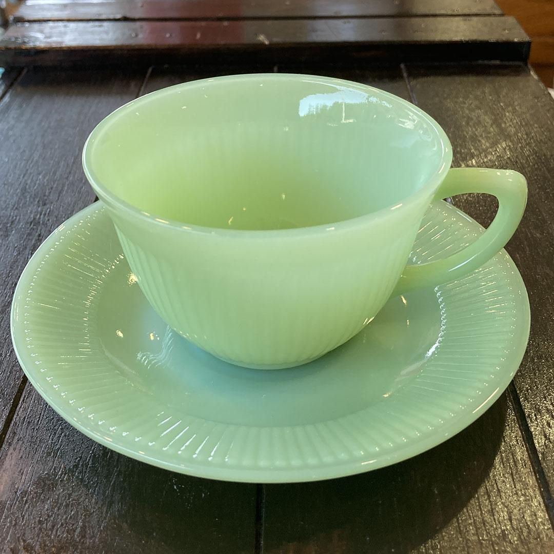 ジェーンレイ カップ＆ソーサー ジェダイ 1946～1965年製造 Fire-King