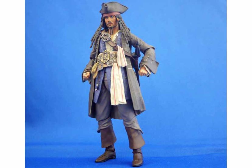 ジャック・スパロウが最新技術でフィギュア化！ その再現度が圧倒的