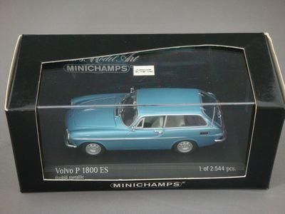 1/43 ミニチャンプス ボルボ P1800 ES 1971 （アイスブルーメタリック