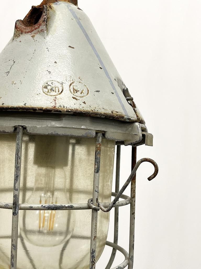 ヴィンテージ インダストリアル ペンダントランプ - アンティーク