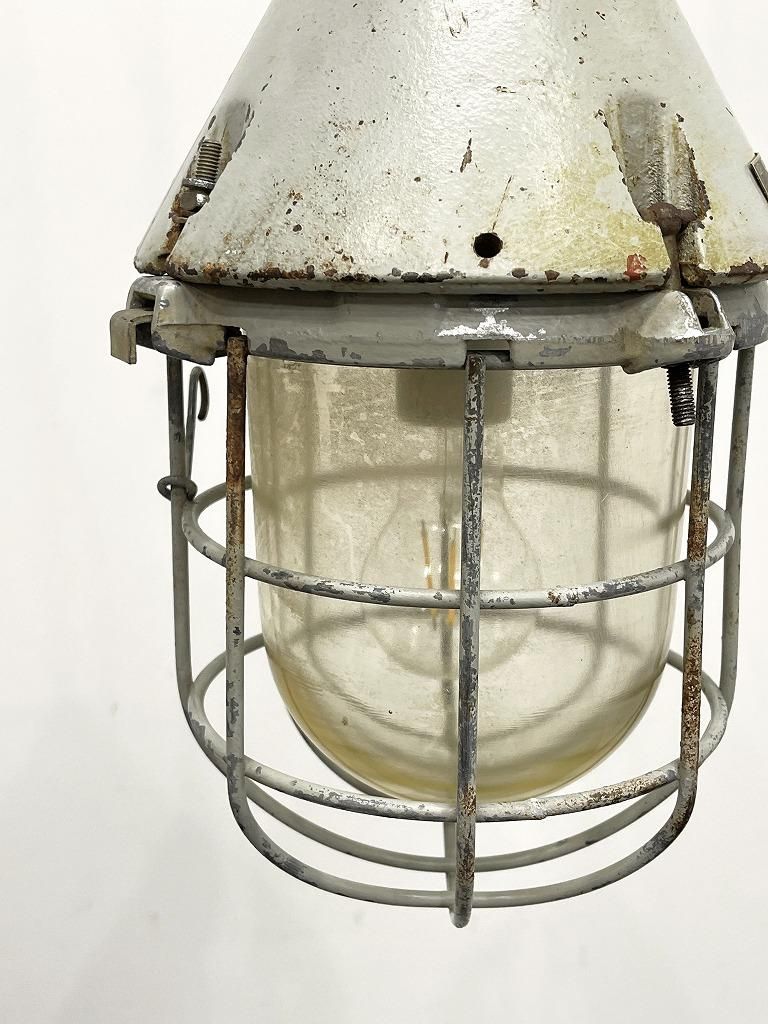 ヴィンテージ インダストリアル ペンダントランプ - アンティーク