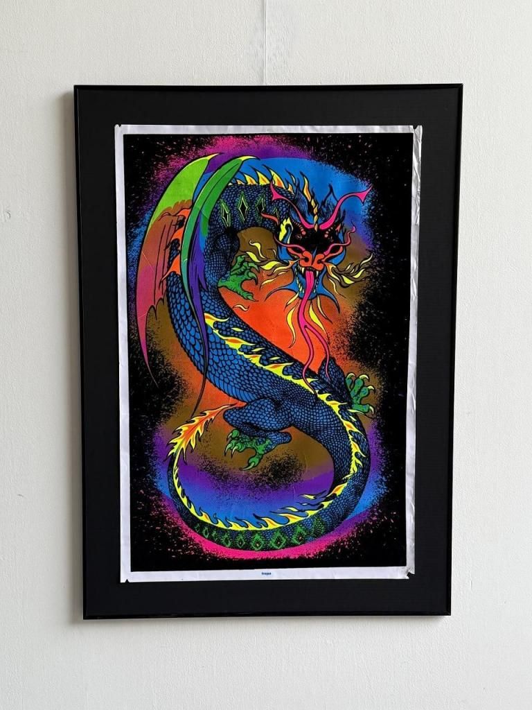 ポスター/ブラックライト/サイケデリック - アンティーク、ビンテージ