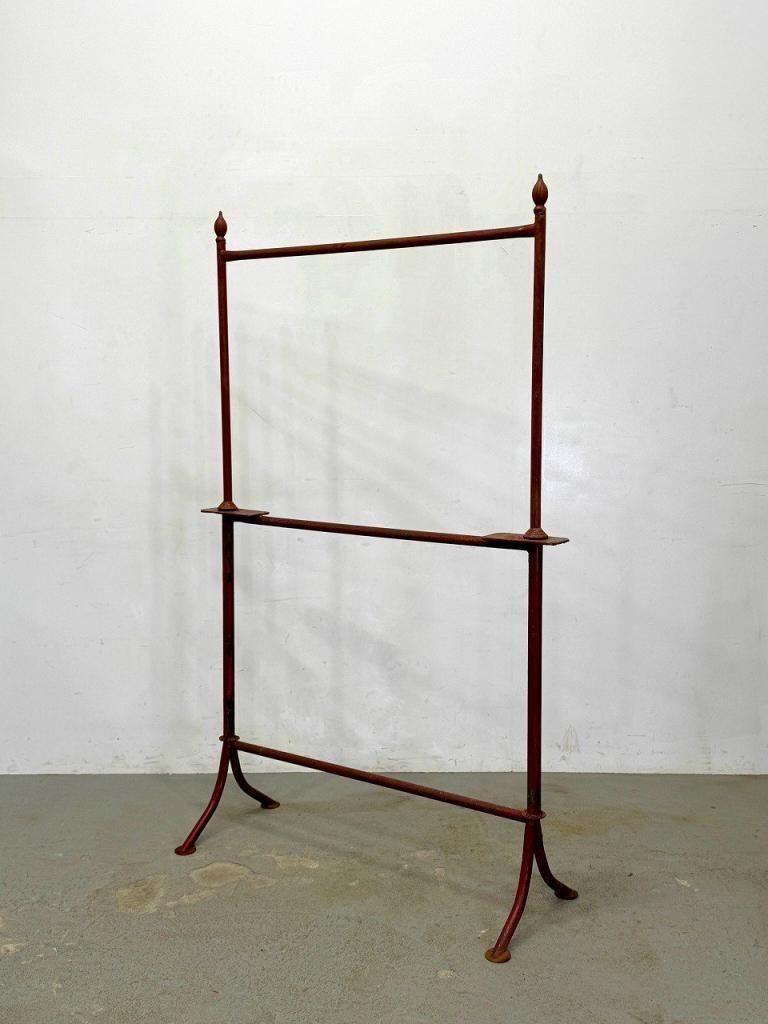 ヴィンテージ アイアン ハンガーラック - アンティーク、ビンテージの