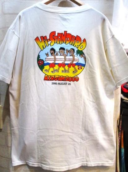 Hi-STANDARD (ハイスタンダード) AIR JAM 2000 Tシャツ