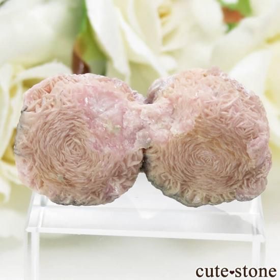 アルゼンチン産ロードクロサイト（インカローズ）の一面スライス(原石