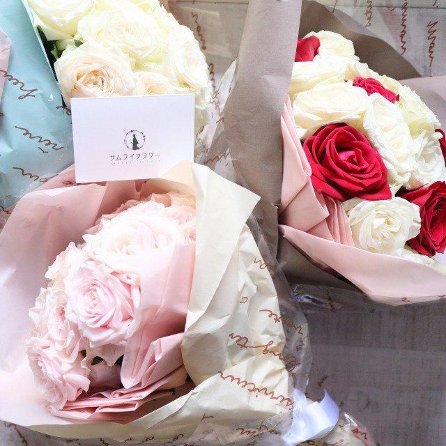 108本のバラ｜色の組み合わせが選べるオーダーメイド花束｜バラ農園直送