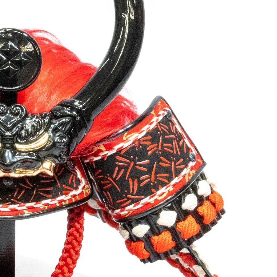 甲州印伝 蜻蛉柄兜 | 限定 - 人形専門店「ピノキオ翠童（すいどう