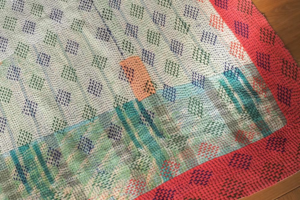 ヴィンテージカンタキルト | インド - mitikusa