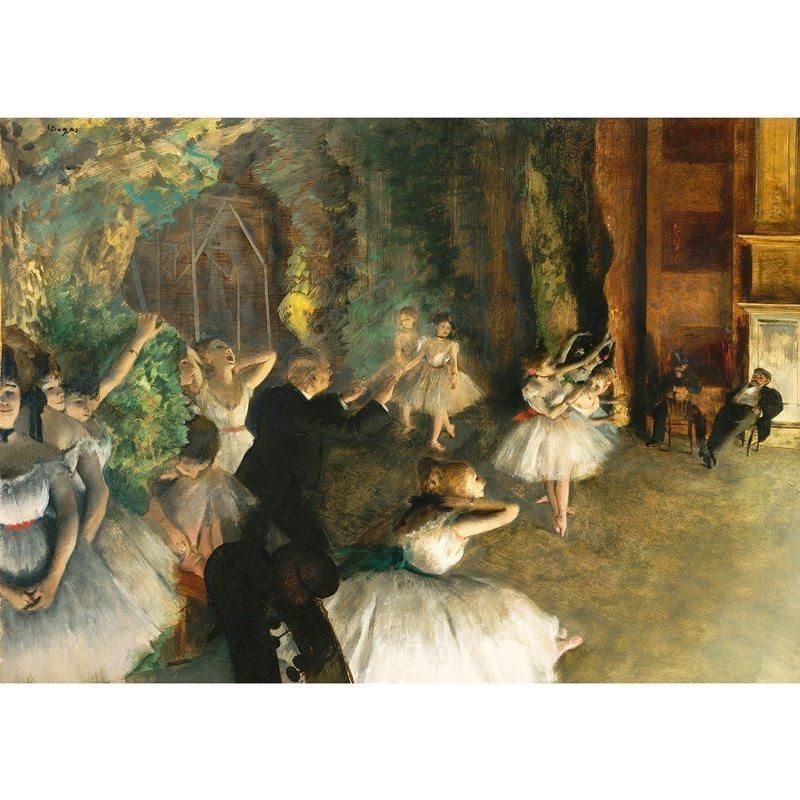 エドガー・ドガ作品集 | 舞台上のリハーサル - ROSSO GRAFICO