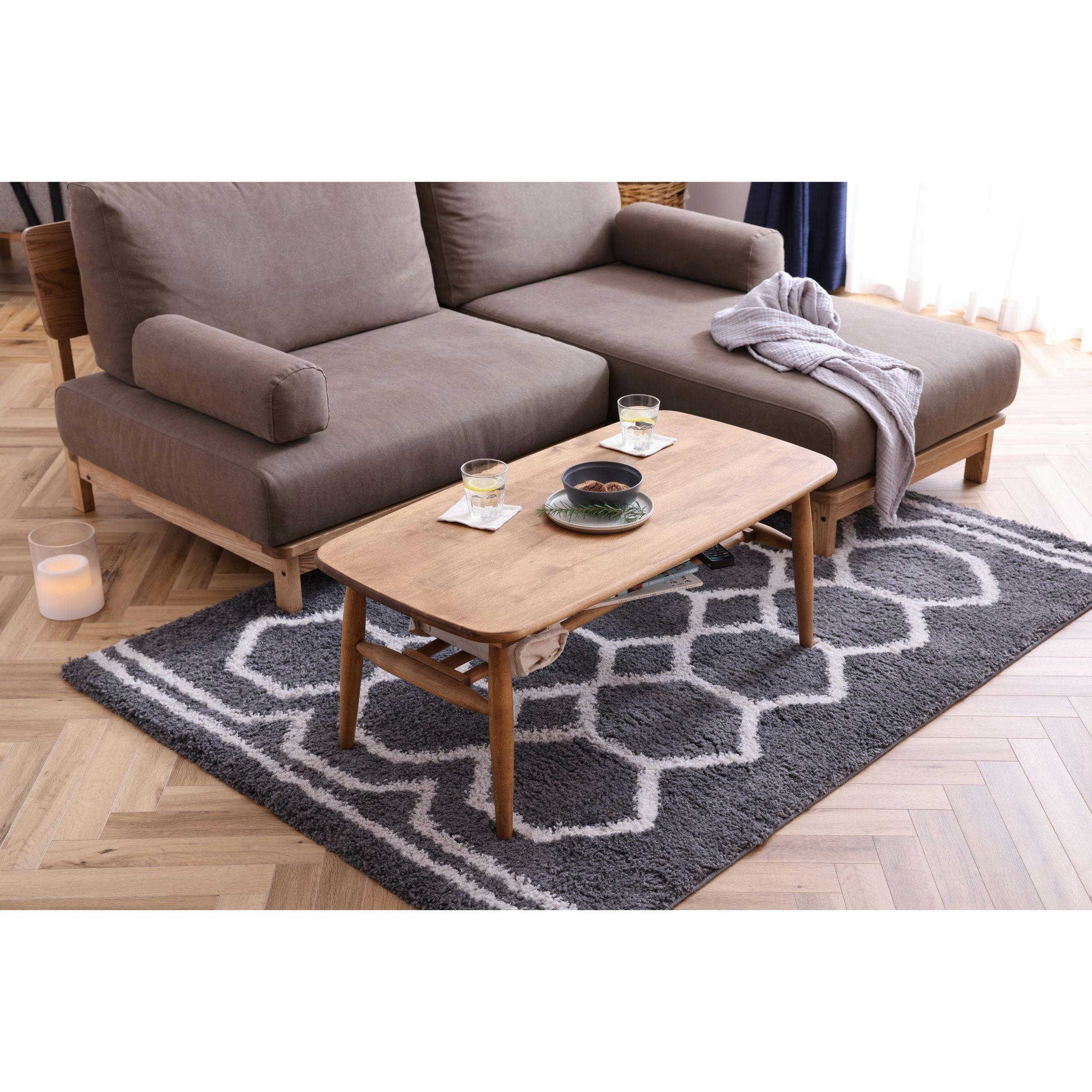 nora. センターテーブル ロジー ナチュラル 北欧 リビングテーブル