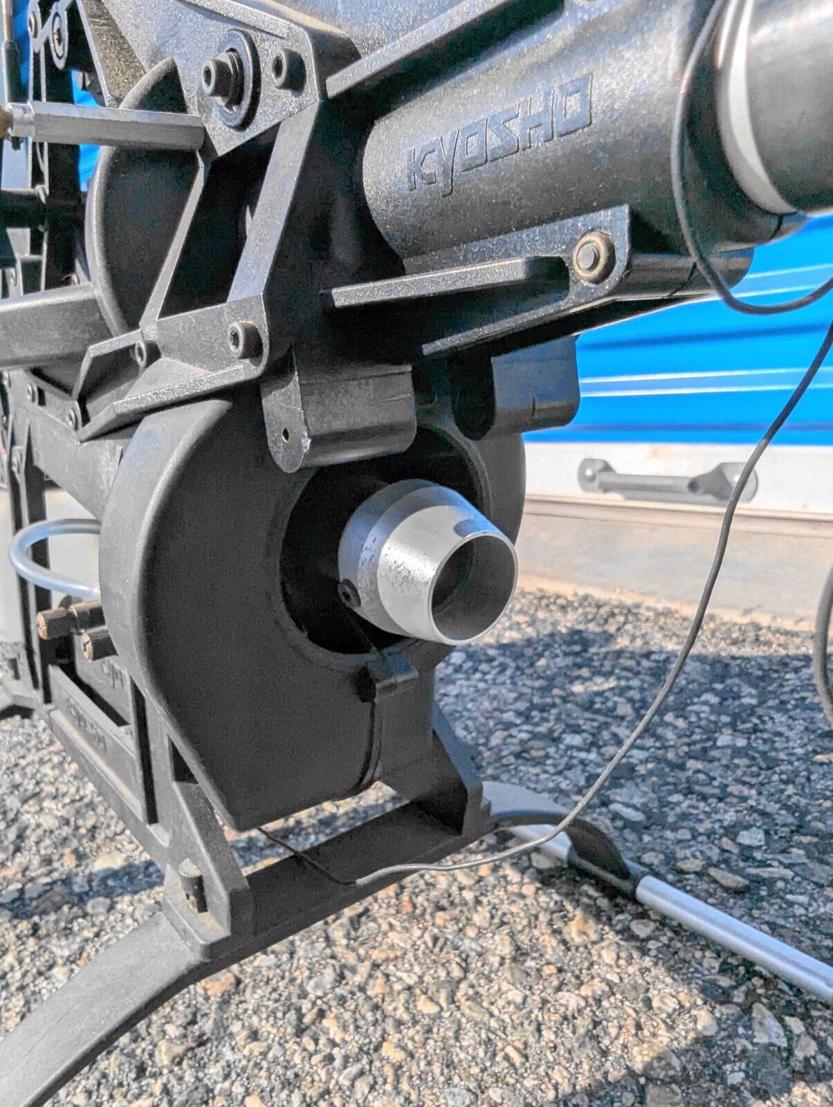 KYOSHO CONCEPT 60 RC ENGINE POWERED HELICOPTER Chassis w/ Engine