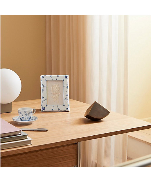 ブルーフルーテッド プレイン フォトフレーム | ROYAL COPENHAGEN