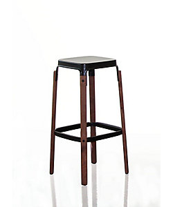 受注商品】スティールウッド スツール アメリカン・ウォルナット