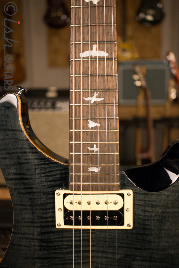 Paul Reed Smith PRS SE Custom 22 Semi-Hollow Grey Black – Ish Guitars