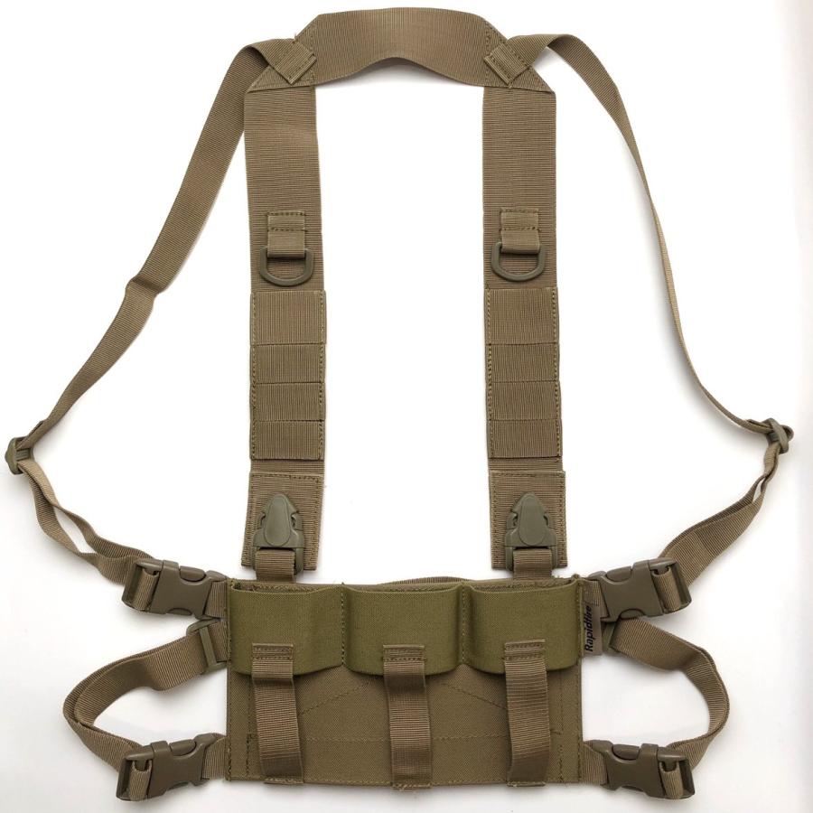 Rapidfire VT1409 ブロックシステムチェストリグ BK : サバゲー用品の