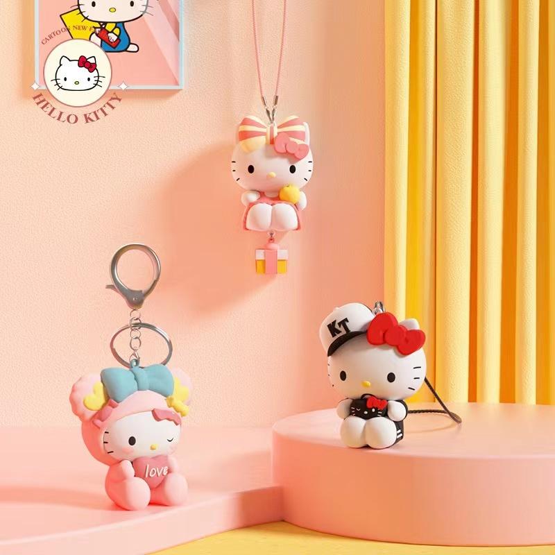 新商品】ハローキティ 両用 ルームミラー キーホルダー かわいい