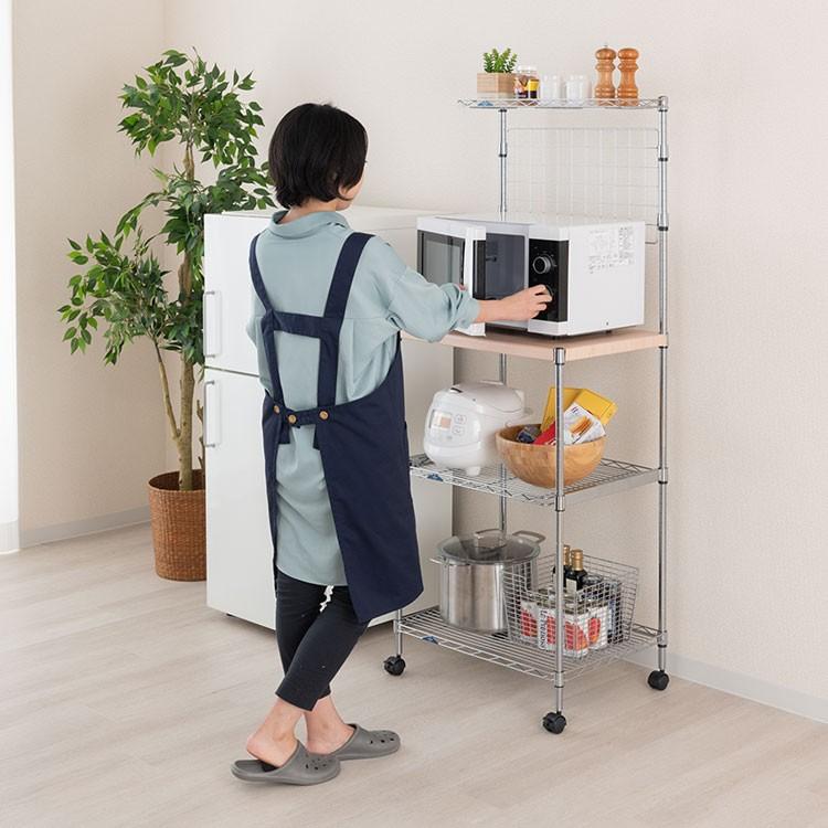 Luminous レンジラック キッチンラック 幅60 奥行45 ルミナス フィール