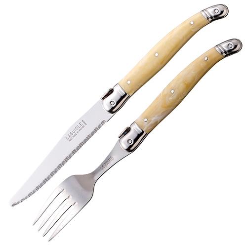 ラギオール カトラリー 2点セット(ナイフ+フォーク) カトラリーセット