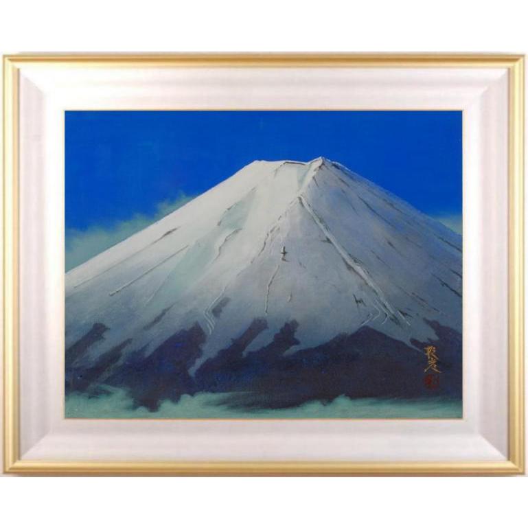 池田彰彦 富士 富士山 絵画 風景画 日本画 インテリア 一点物 和風