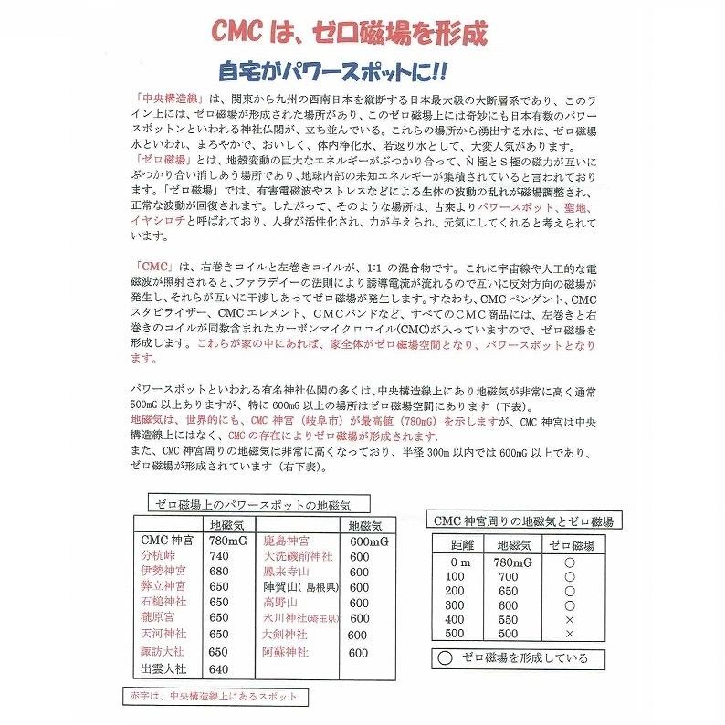 電磁波防止グッズ wifi 5G対応 CMC スタビライザー20 地磁気