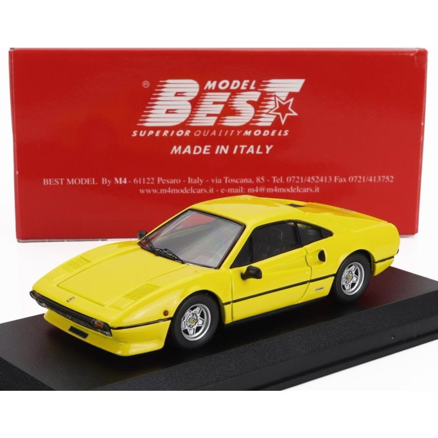 FERRARI 308 GTB 1976 イエロー/Best-Model 1/43ミニカー : バスク