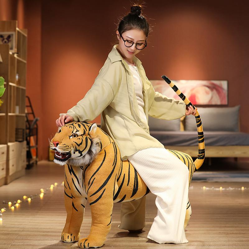 ぬいぐるみ とら タイガー 座れる アニマルスツール リアル かっこいい