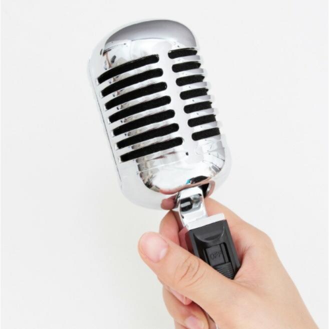 ガイコツマイク(レプリカ)シルバー 撮影用 Z : Gapou Online - 通販