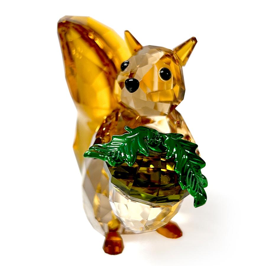 SWAROVSKI（スワロフスキー） クリスタル フィギュア Idyllia リスと